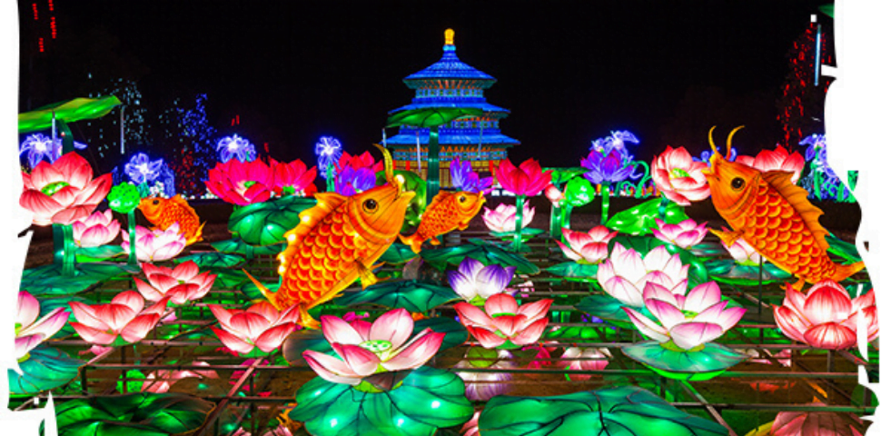 Lumieres Sauvages Thoiry illuminations