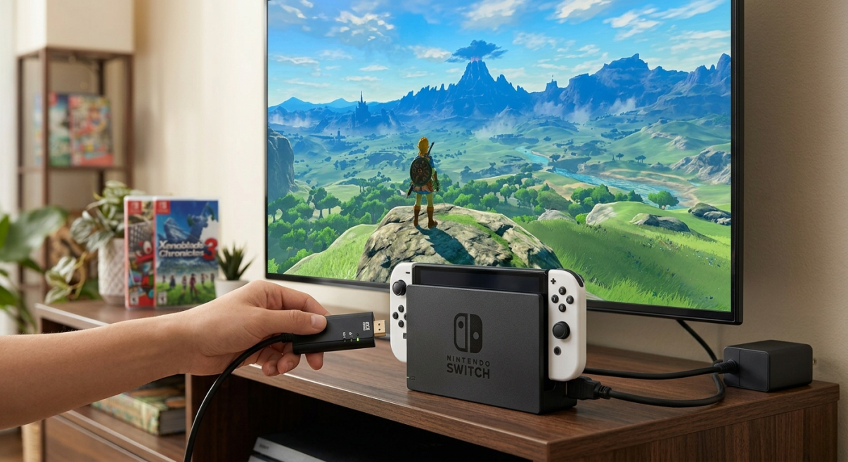 Comment upgrader et améliorer votre Nintendo Switch en qualité 4K ? switch upgrade 4k