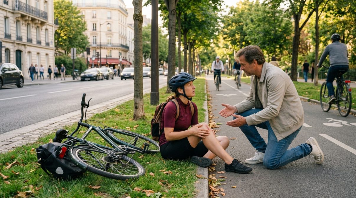 Accident vélo électrique