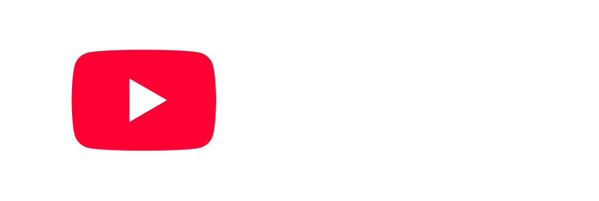 youtube logo blanc et rouge