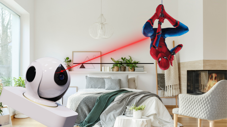 HunterG, le laser qui détecte les araignées