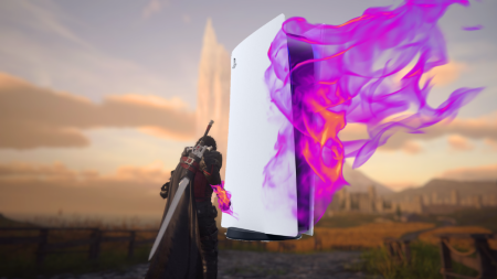 Final Fantasy XVI vs PS5 Clive