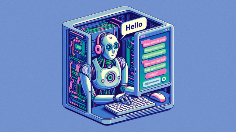 Un robot est dans un PC