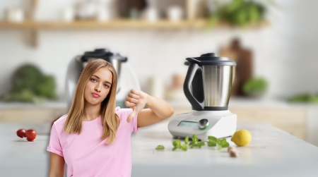 Thermomix une femme mécontente