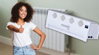 Voici les 3 astuces méconnues pour que vos radiateurs chauffent plus vite femme content grâce à amplificateur de radiateur