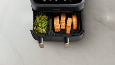 Philips Series 3000 : le Air Fryer double panier en promotion chez Boulanger air fryer double cuve