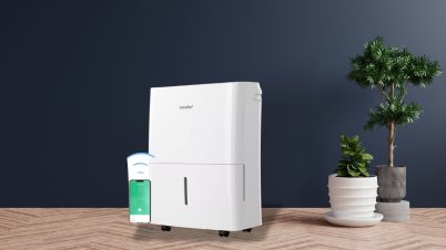 Comfee' Easy Dry 16 : un déshumidificateur ultra performant en forte réduction déshumidificateur dans un salon