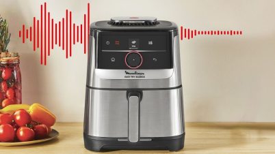Moulinex lance un nouvel Air Fryer qui risque de faire beaucoup de bruit (ou pas) air fryer sur un plan de travail