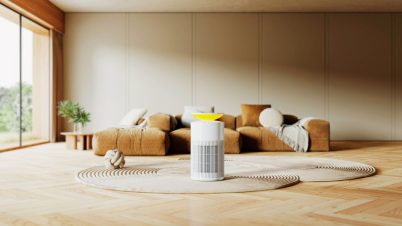 Ce nouveau purificateur d'air SwitchBot fait bien plus que filtrer l'air purificateur d'air dans un salon