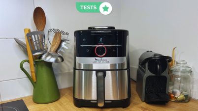 J’ai testé le Moulinex Easy Fry Silence après le Easy Fry Max et oui, il y a une vraie différence air fryer easy fry silence dans une cuisine