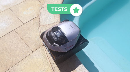 Test Dreame Z1 pro au bord de la piscine
