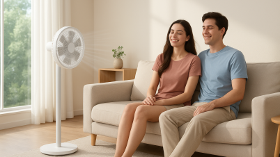 Retour en stock : le ventilateur Xiaomi Mi Smart Standing Fan 2 enfin dispo à prix cassé Ventilateur et couple.
