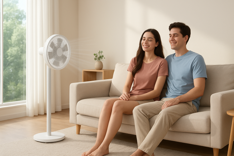 Ventilateur et couple.