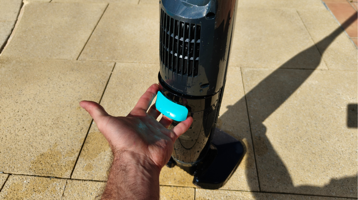 Aiper Pilot X1 accès au panier