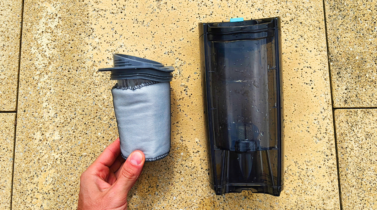 Aiper Pilot X1 panier et filtre