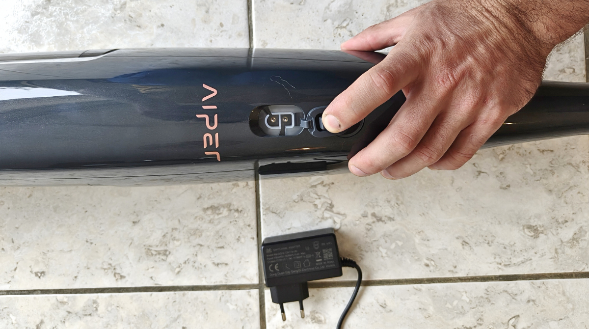 Aiper Pilot X1 port de charge
