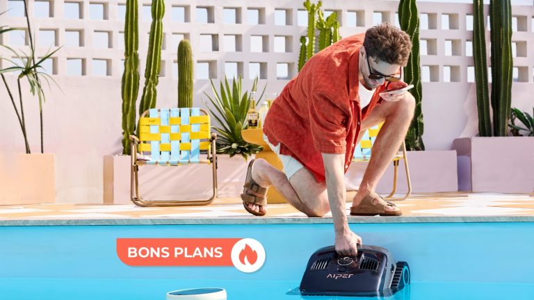 Fini la corvée de nettoyage - Aiper brade ses robots de piscine sans fil pour l'automne