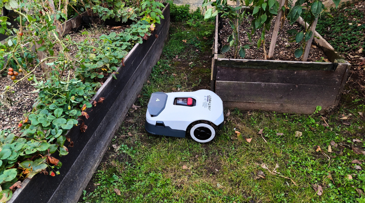 Anthbot Genie 3000 devant un passage étroit
