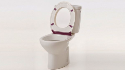 Pourquoi cette lunette de WC devrait équiper tous les logements Airbnb ? Lalunet' abattant relevé