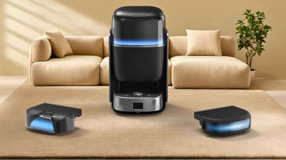 Après les robots-laveurs, un robot-shampouineuse s'apprête à voir le jour... R2 sur tapis (modules déployés)