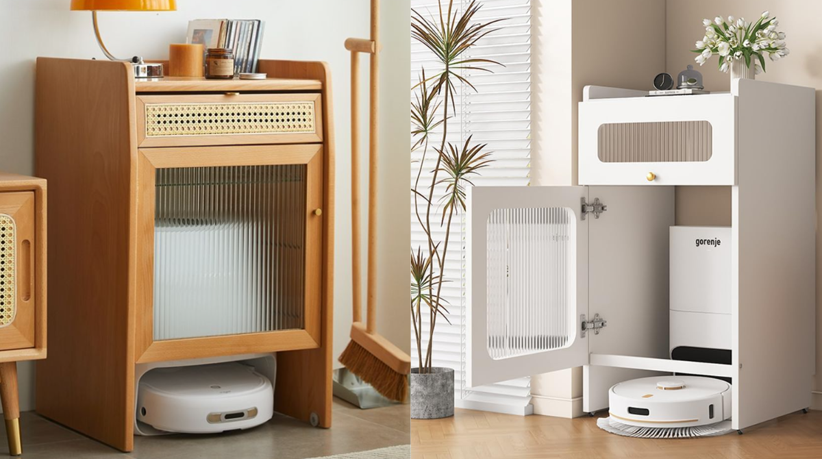 Console pour aspirateur-robot