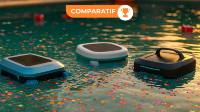 Top 6 des robots-skimmers les plus efficaces du marché meilleurs robots skimmers piscine sans fil