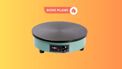 Dernier jour : cette crêpière Krampouz Billig passe sous les 240€ pour le Black Friday promo billig krampouz crepiere