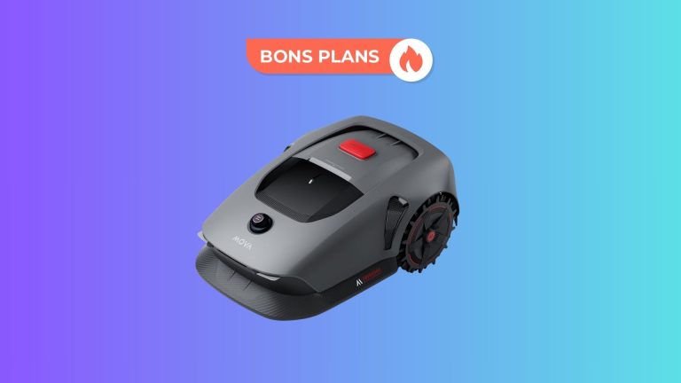 Le robot tondeuse MOVA 1000 est à -38% chez Amazon