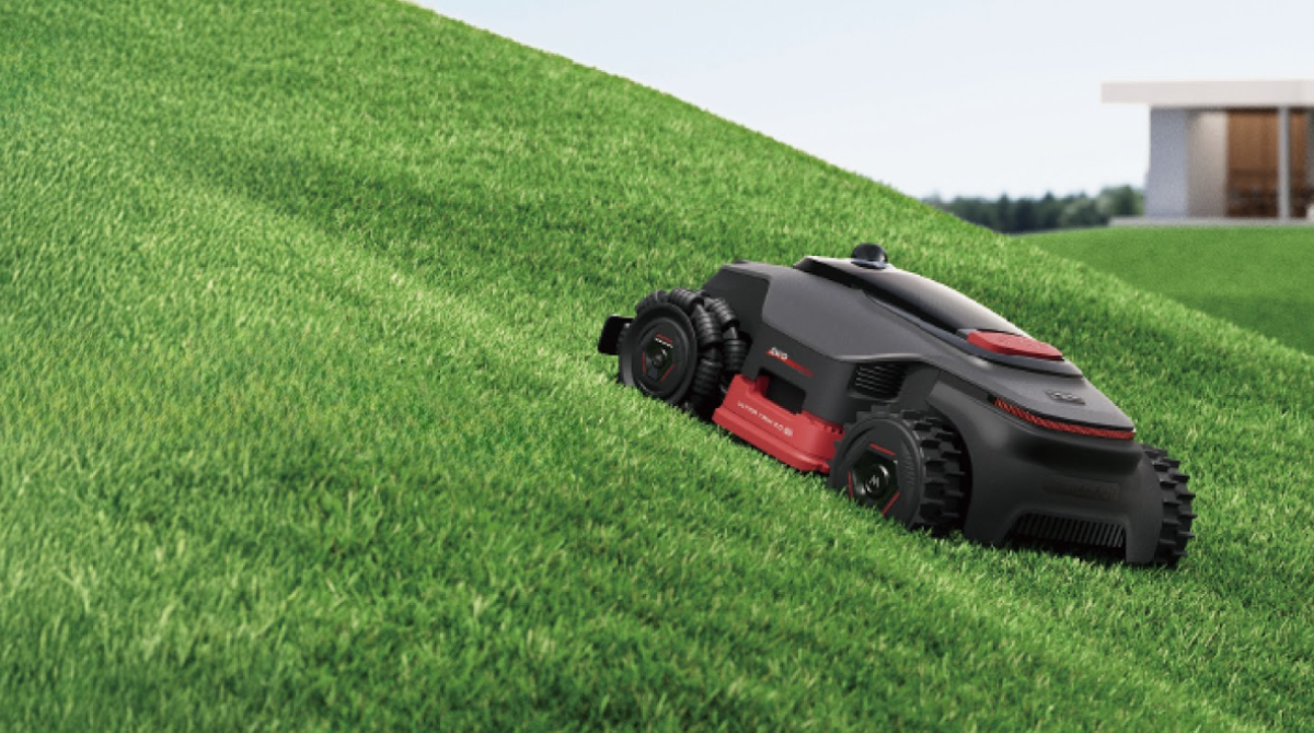 Mova LiDAX sur une pente raide