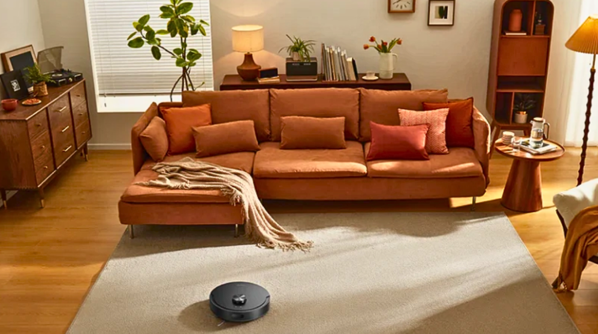 Dreame D20 Air Plus dans un salon