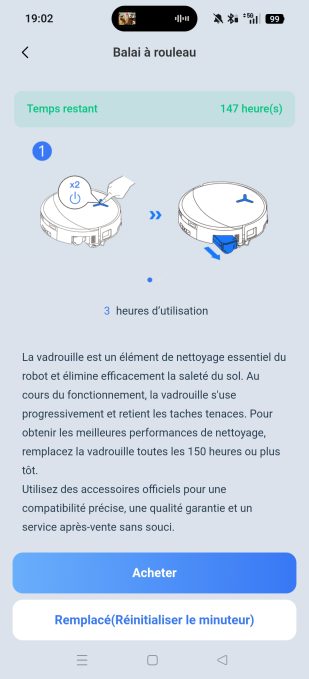 ecovacs home tuto remplacement du rouleau