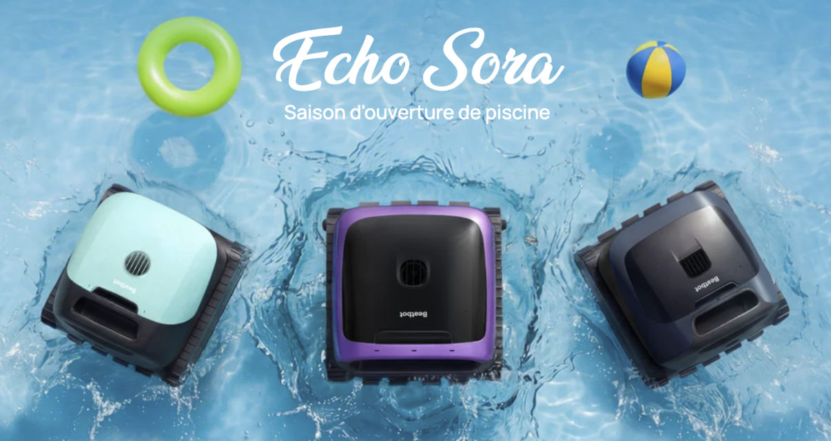 robots piscine beatbot dans une piscine
