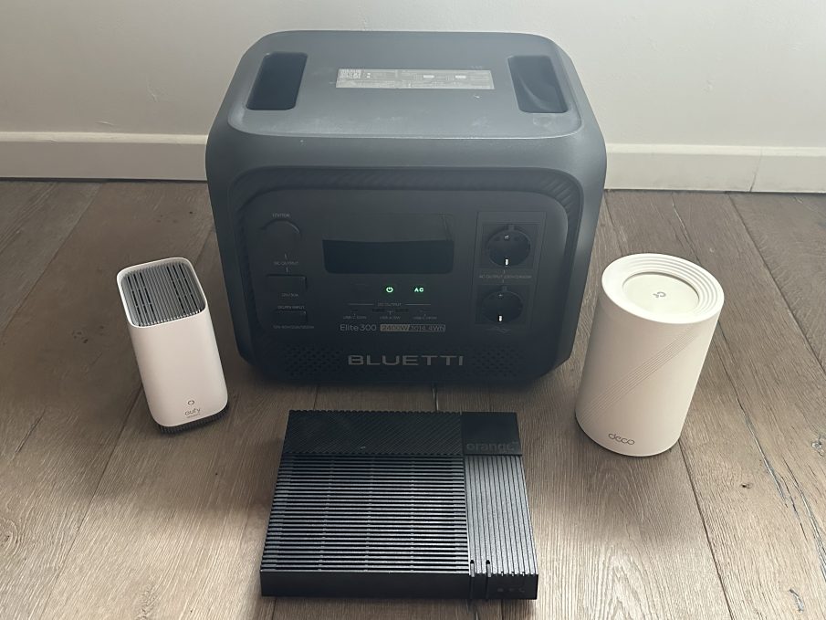 Bluetti Elite 300 en test avec le mode onduleur ups
