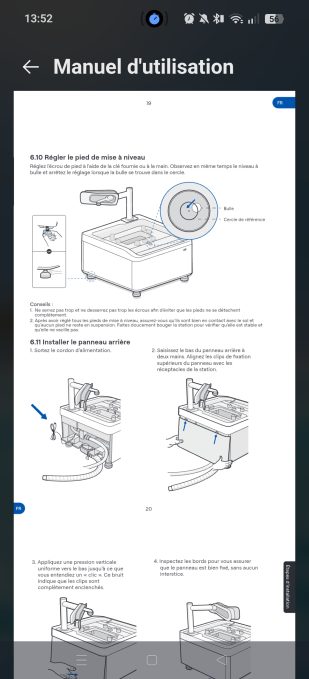 application beatbot manuel d'utilisation station
