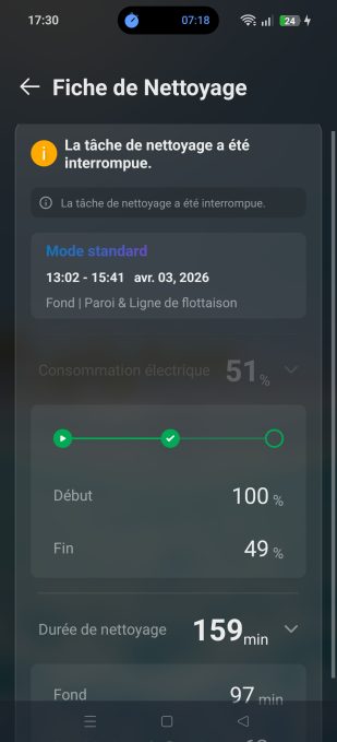 fiche de nettoyage application beatbot