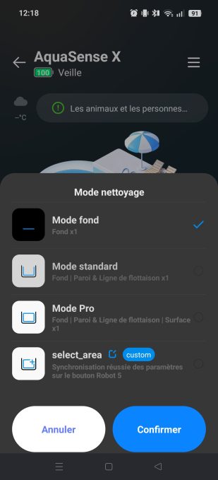 Beatbot appli nettoyage