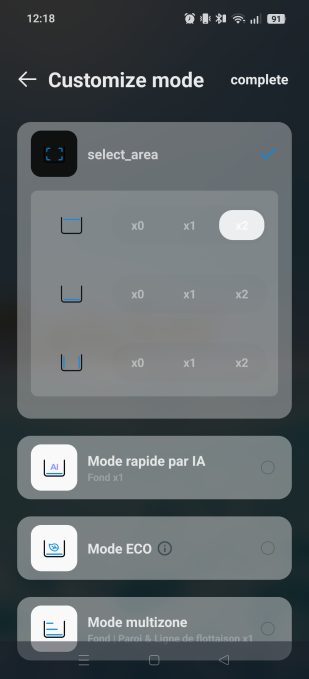 Beatbot appli modes