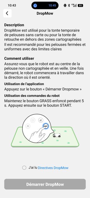 App Mammotion Dropmow