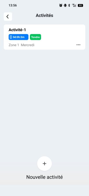 App mammotion programmation