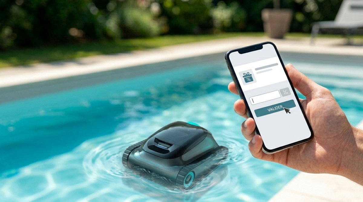 Voici le meilleur code promo Aiper, cumulable avec les offres du moment code promo aiper