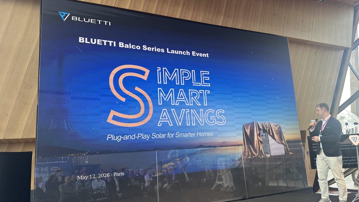 événement de lancement à Paris de BLUETTI Balco Series