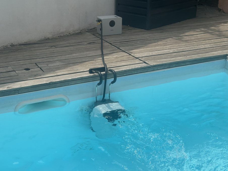 igarden swim jet x branché en mode nage à contre courant portable