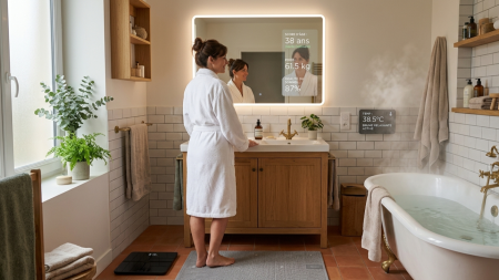 La salle de bain du futur : 15 produits qui réinventent l’hygiène, la santé et le bien-être chez soi Une vision de la salle de bains du futur