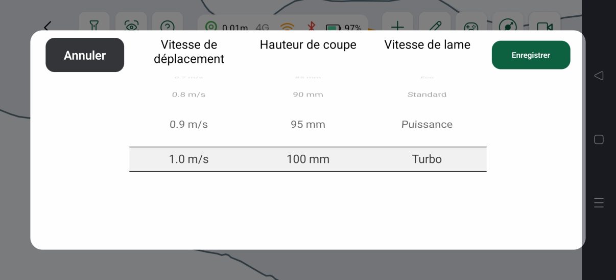 appli Lymow tonte téléguidée
