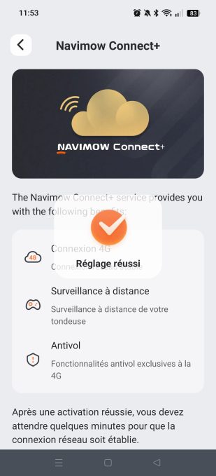 appli navimow Navimow Connect +