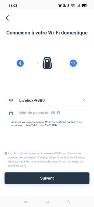 appli ecovacs home wifi domestique