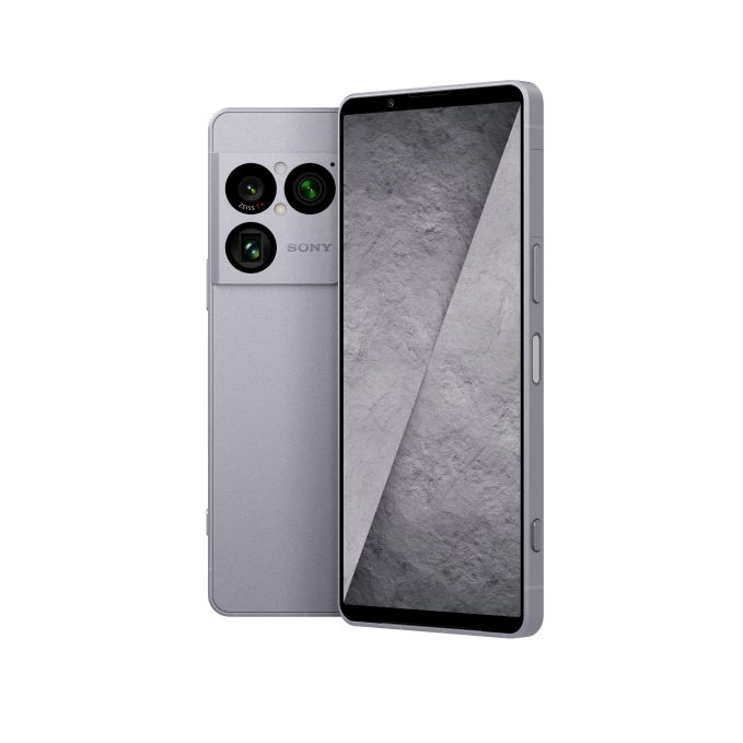 Vue du Xperia 1 VIII Silver