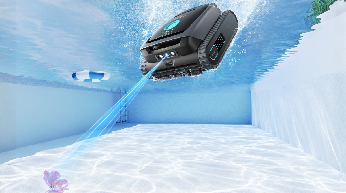 Aiper Scuba V3 reconnaissance des débris