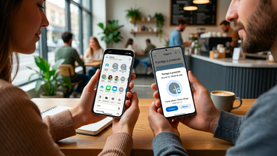 AirDrop est compatible avec certains smartphones Android : votre téléphone est-il dans la liste ? AirDrop entre un smartphone Apple et Android
