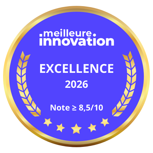 Badge Excellence 2026 Meilleure Innovation
